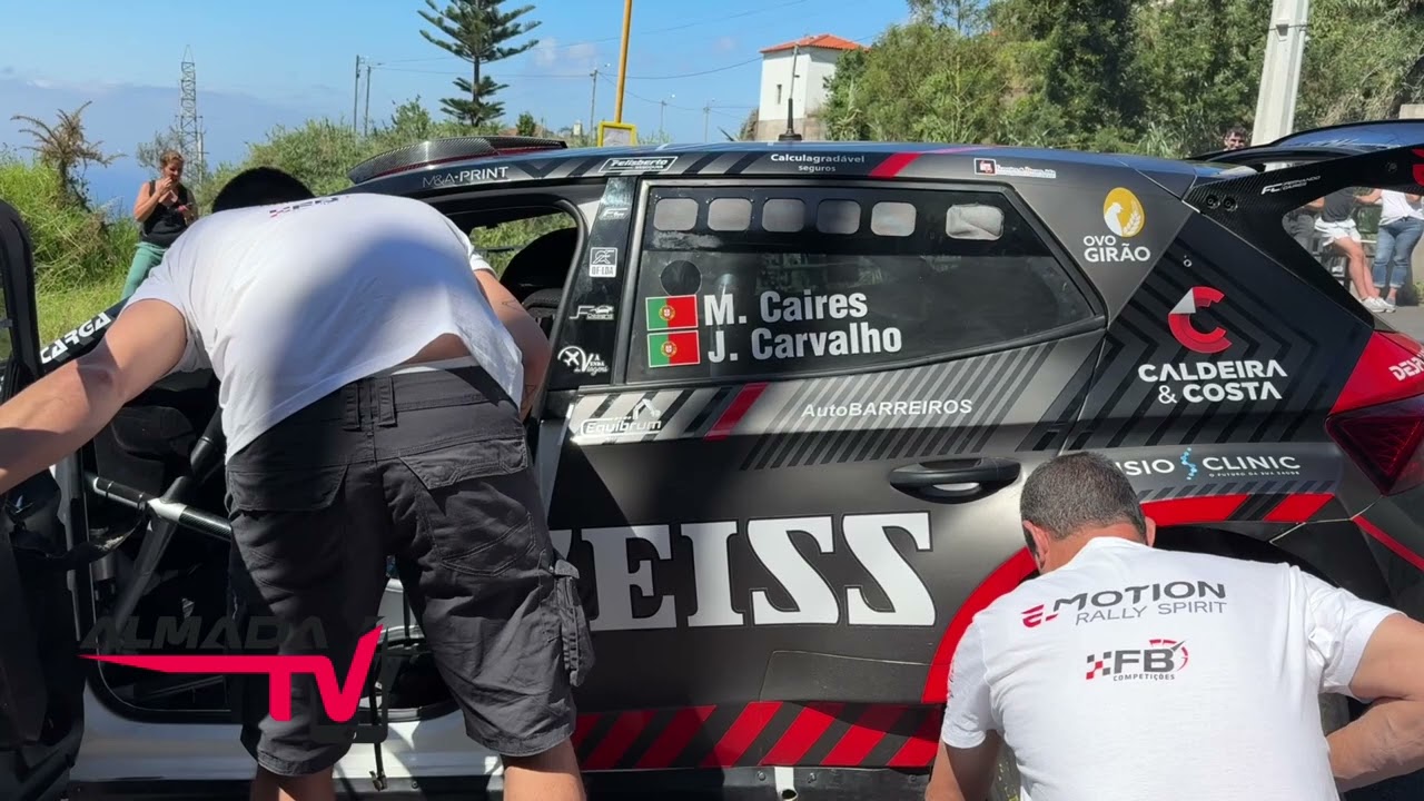 Testes Miguel Caires - Jorge Henriques Skoda Fabia RS Rally2 para o Rali da Madeira 2025