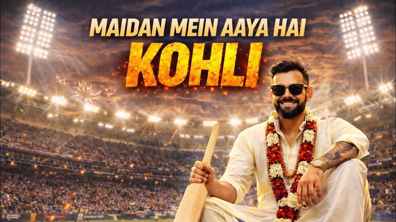 Maidan Mein Aaya Hai Kohli 🔥 | Virat Kohli Entry Song | Stadium Vibes