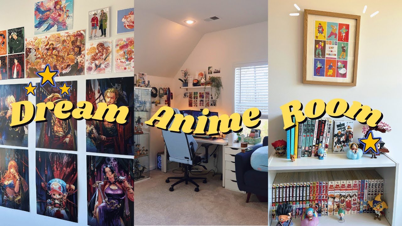 My Dream Anime Room Tour 2025 | Anime, Figures & Gaming Room ☆