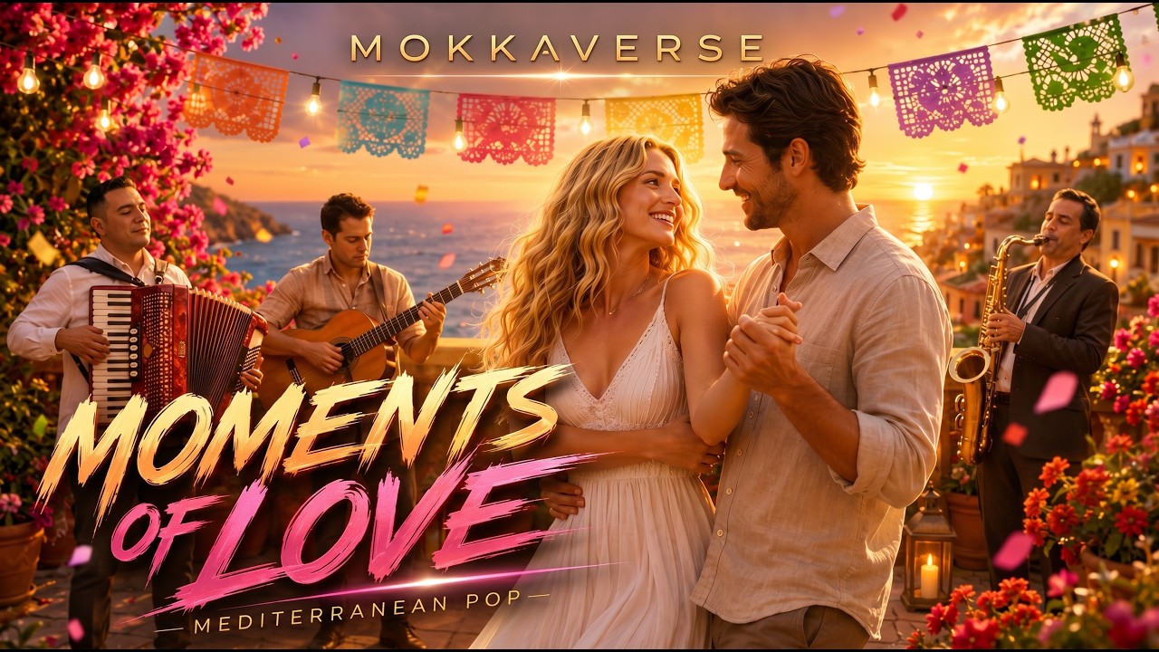 MokkaVerse &ndash; Moments Of Love (Mediterranean Pop | Official Visualizer)