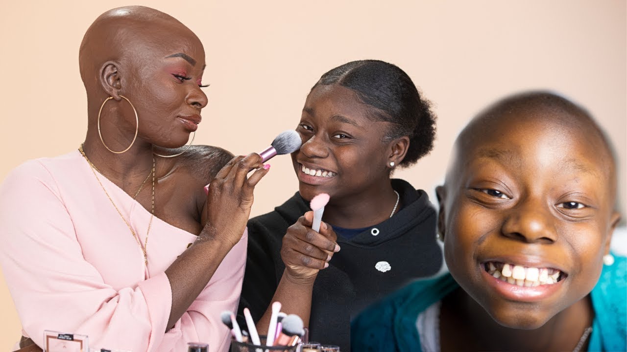 Makeup Transformation On A Cancer Survivor | Shalom Blac