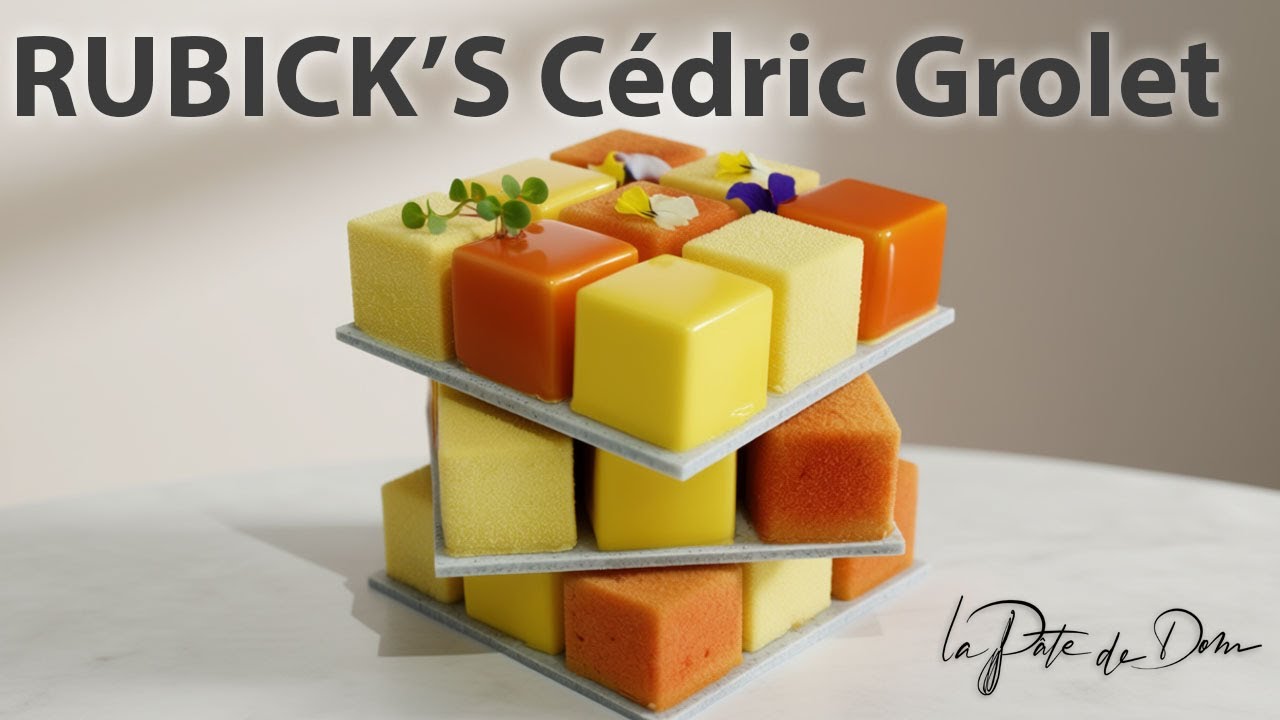 Le rubik's (façon Cédric Grolet)