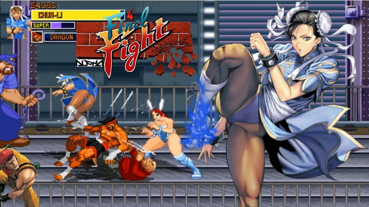 ✅[OpenBOR] Final Fight Alpha / Street Fighter II - games - gamer - f&atilde;dejogos