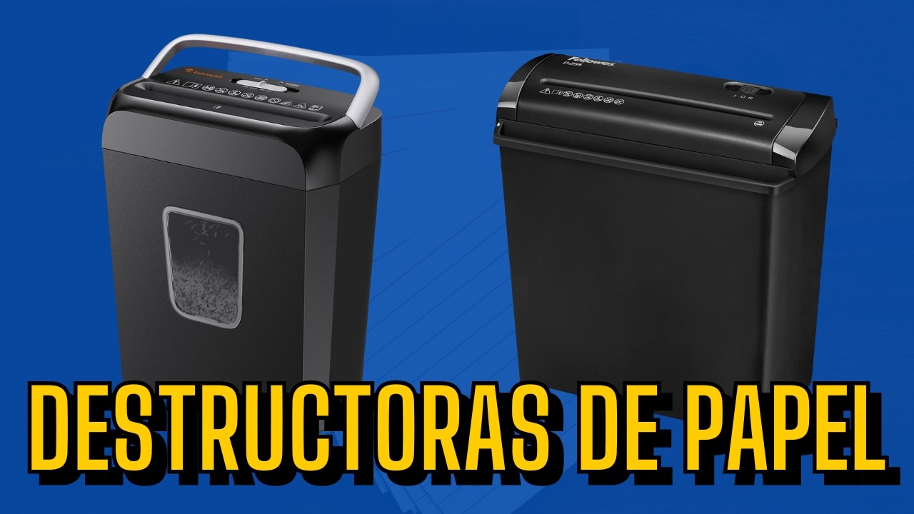 🔥 Las 7 mejores TRITURADORAS DE PAPEL BARATAS de Amazon [2026] Destructoras, Calidad-Precio