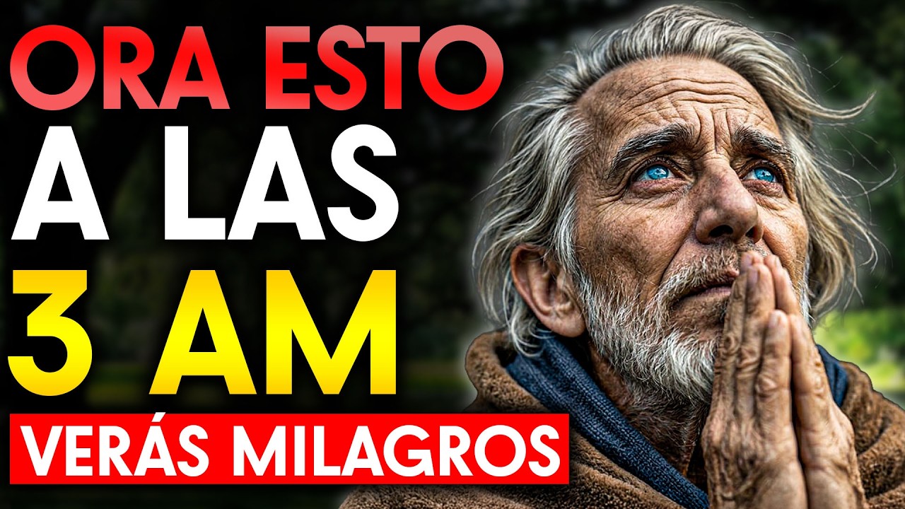 Haz esta oración cuando despiertes a las 3 AM y verás milagros