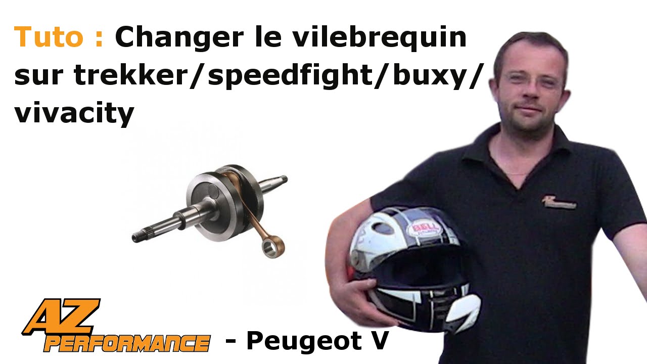 Tuto Changer le vilebrequin de son Speedfight 1-2 / Trekker / Buxy / ...
