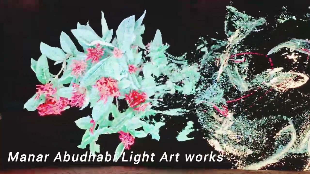 Manar Abudhabi Light Art works #uae #abudhabi #manar #light #art 