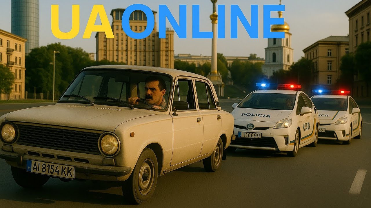 НАЙКРАЩА ГТА ПРО УКРАЇНУ НА ТЕЛЕФОН З РЕАЛЬНОЮ КАРТОЮ! | UA ONLINE