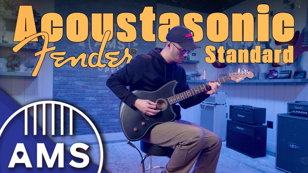 Знаменитая гитара Fender Acoustasonic 2-в-1 теперь ещё более мощной за ваши деньги