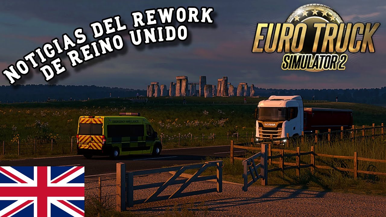 Confirmado el rework de Reino Unido para Euro Truck Simulator 2