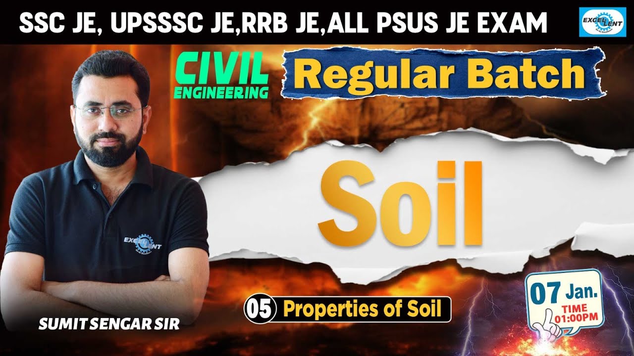 L05 || Properties of Soil ||  Soil Mechanics || Regular Batch || Civil Engg. 