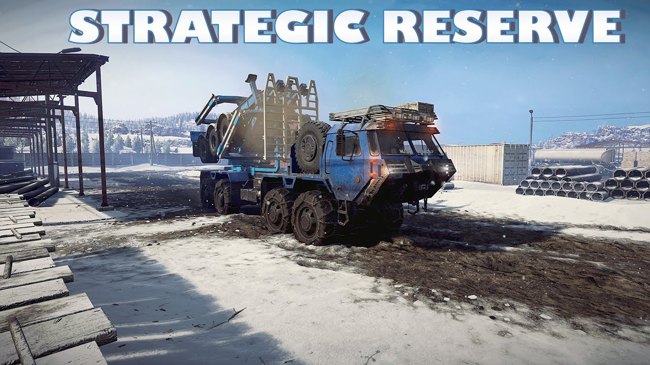 SNOWRUNNER: Strategic Reserve Mission in Imandra | Derry Special 15C-177 Extreme Off-Road Recovery!