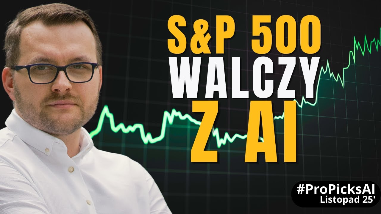 Nier&oacute;wna walka S&P 500 i sztucznej inteligencji - Tytani Technologiczni listopad 25'