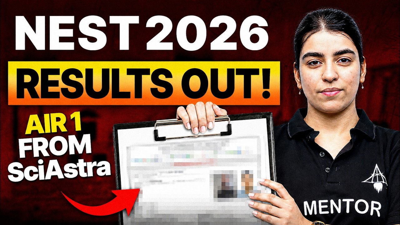 AIR-1 Achieved By SciAstra Student 🔥 |  NEST 2026 Result LIVE | Step by Step Process to Download