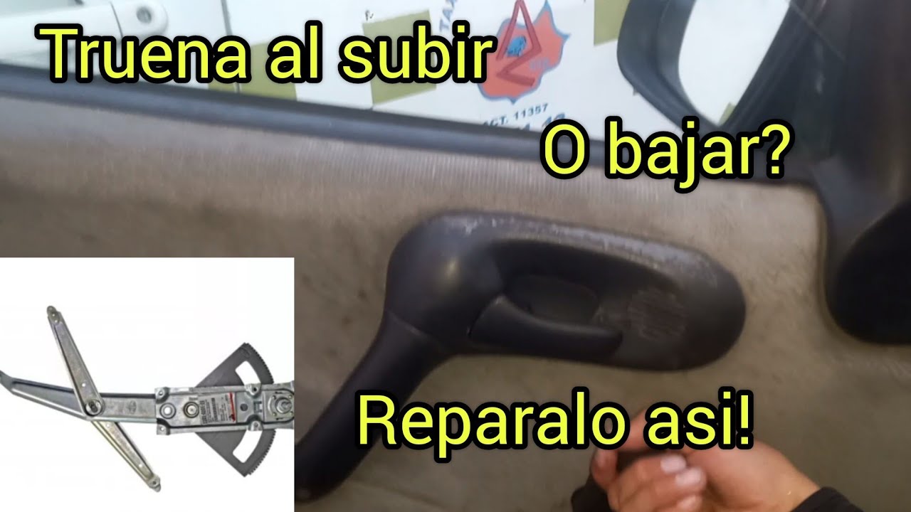 Chevy / opel / corsa como cambiar elevador de vidrios