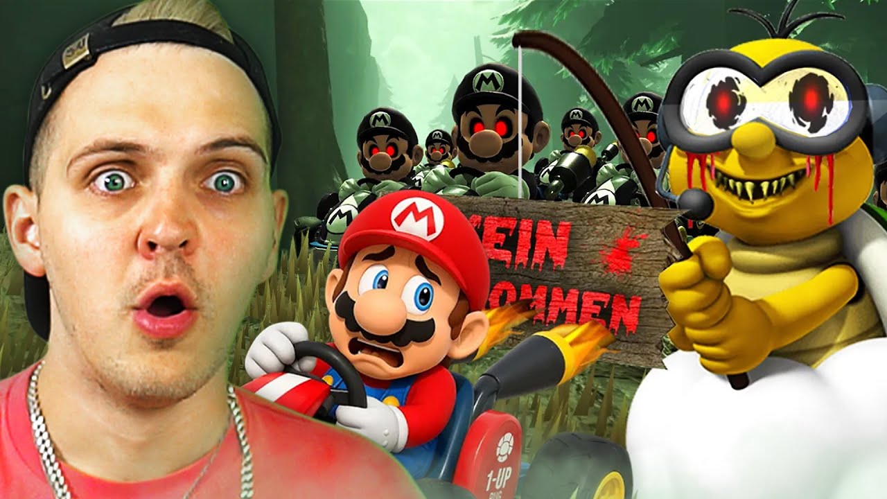 Mario Kart Mythen, die immer GRUSELIGER werden! - Huebi reagiert