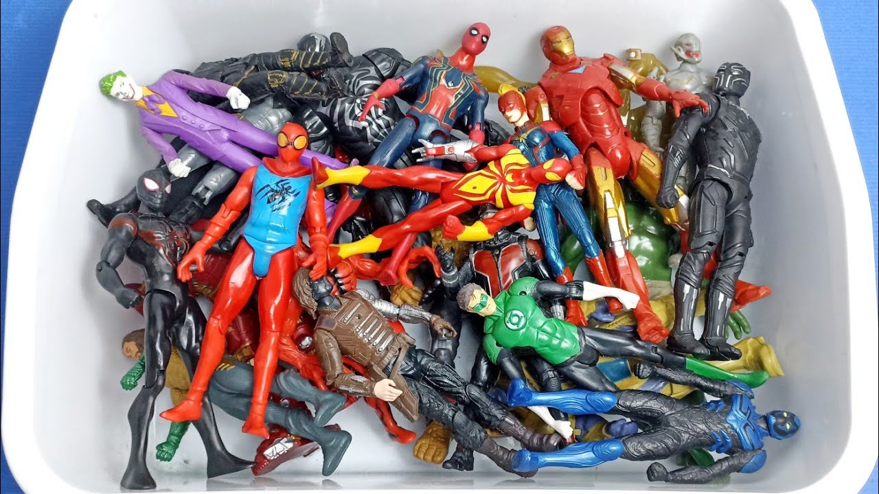 Koleksi Figure Super Hero | Figure Blue Beetle, Aquaman, Thanos, Hulk Buster, 