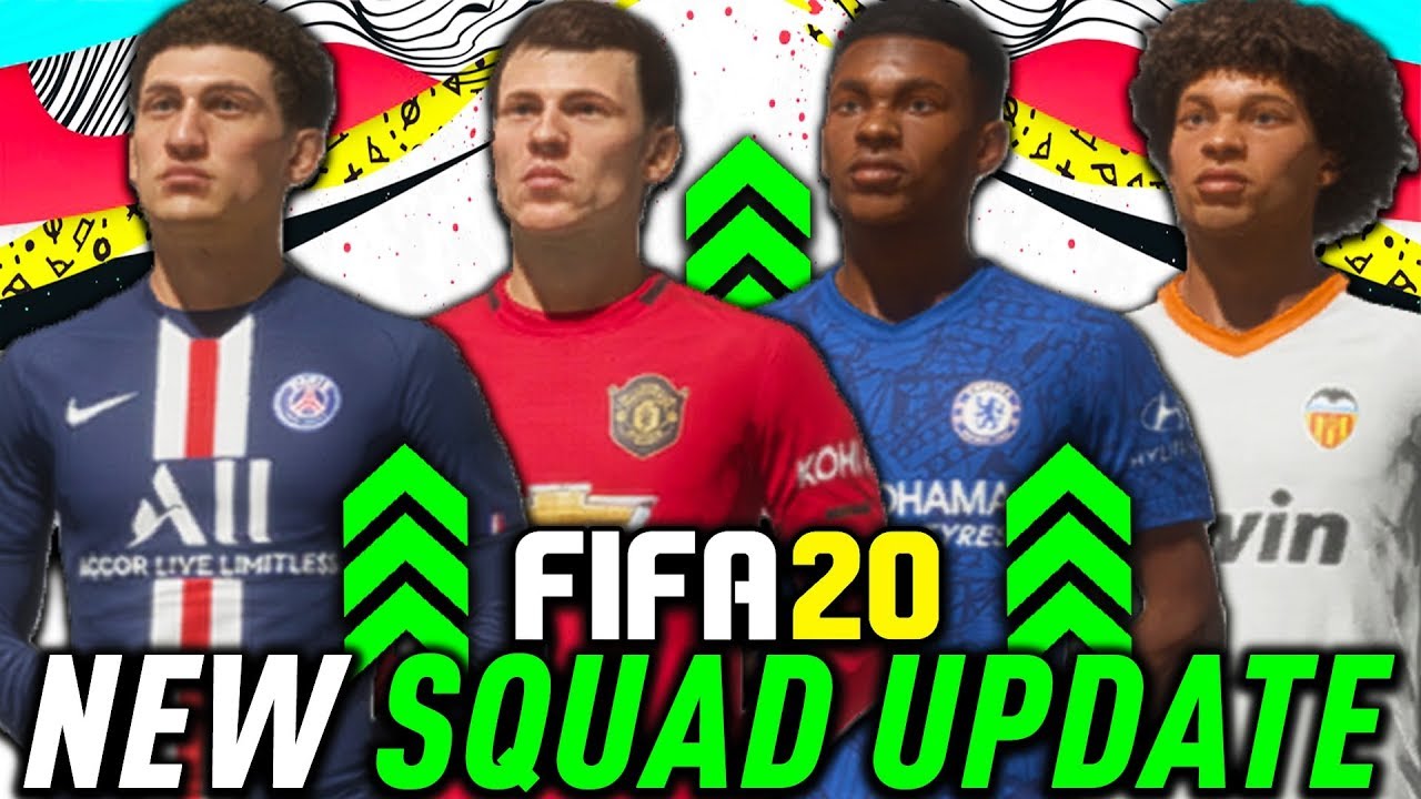 BRAND NEW WONDERKIDS & POTENTIAL UPGRADES IN FIFA 20 CAREER MODE!!! FIFA 20 Squad Update