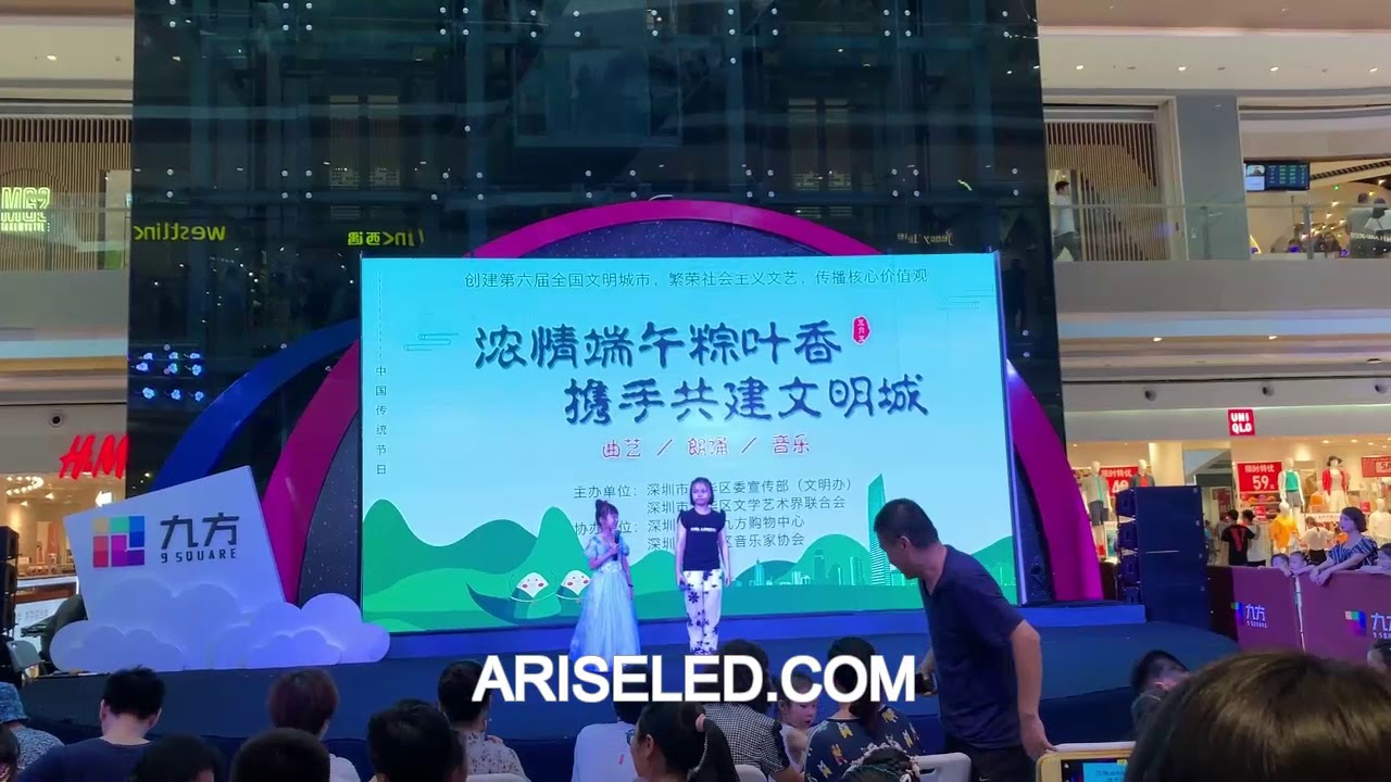 Event stage show hanging big screen rental full color P6 indoor LED display,Full Color Stage Led Cur