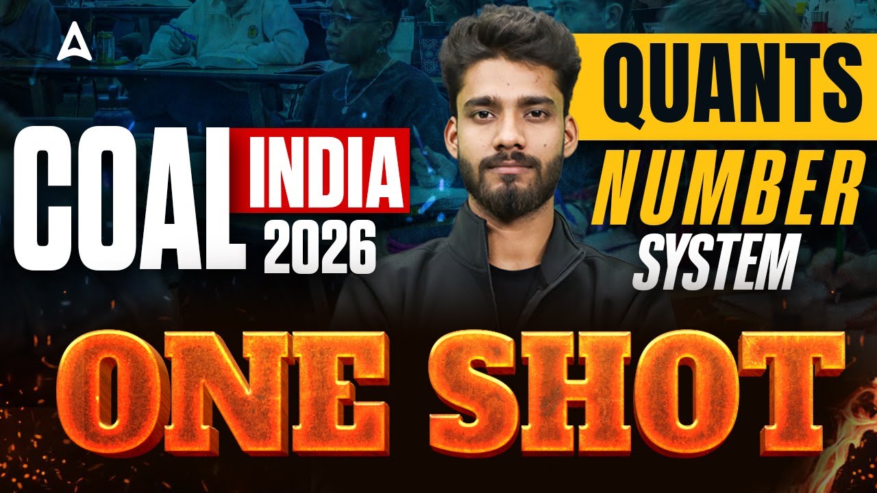 Coal India 2026 | Coal India Number System Quants One Shot | Quants Complete Concept | Prashant Sir