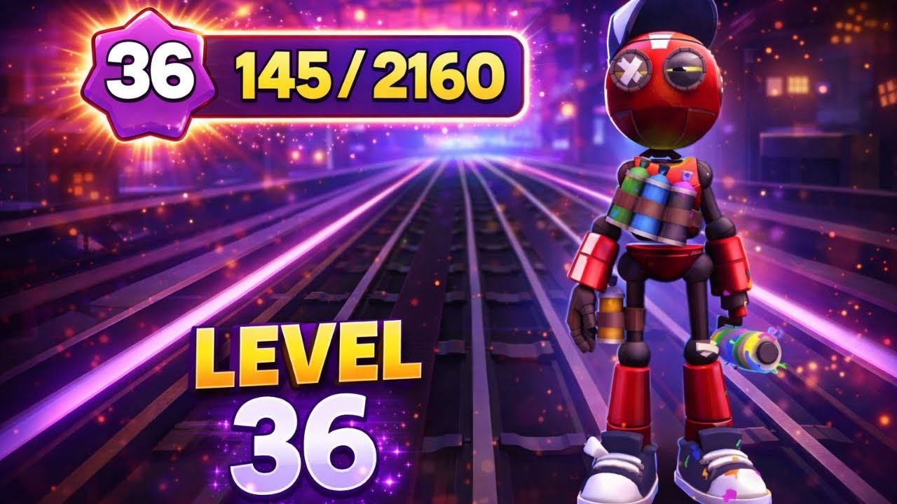 Subway surfers city Gameplay #51 TAGBOT +Level 36