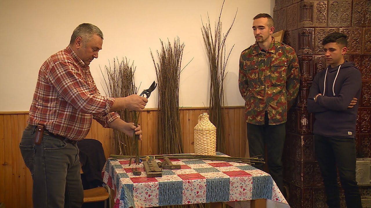 Kárpát-medence - Kosárfonás Lemhényben 2021.02.07.