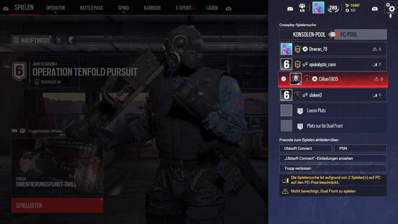 Rainbow six siege mit Br&uuml;der