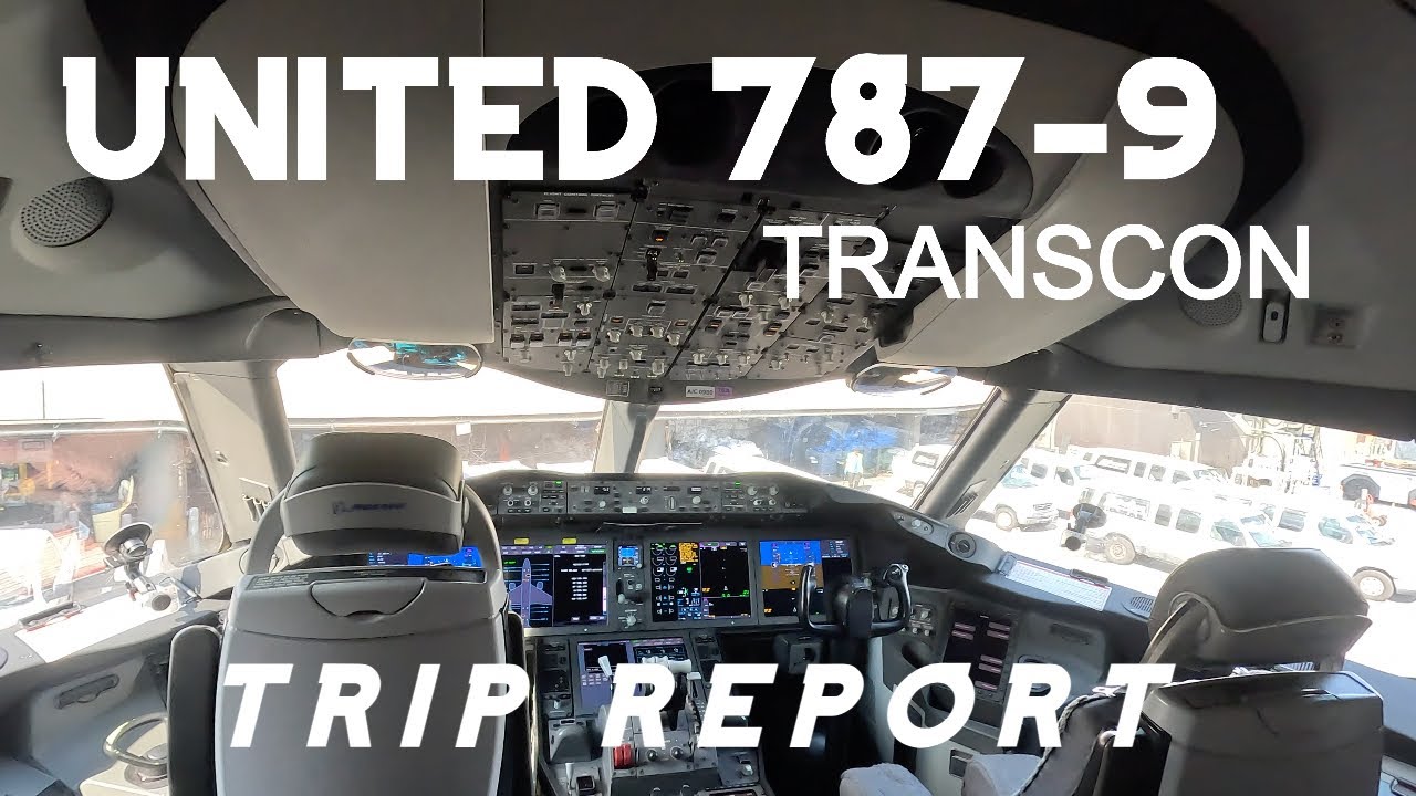 United Boeing 787-9 TRIP REPORT | SFO - EWR | Great Scenery