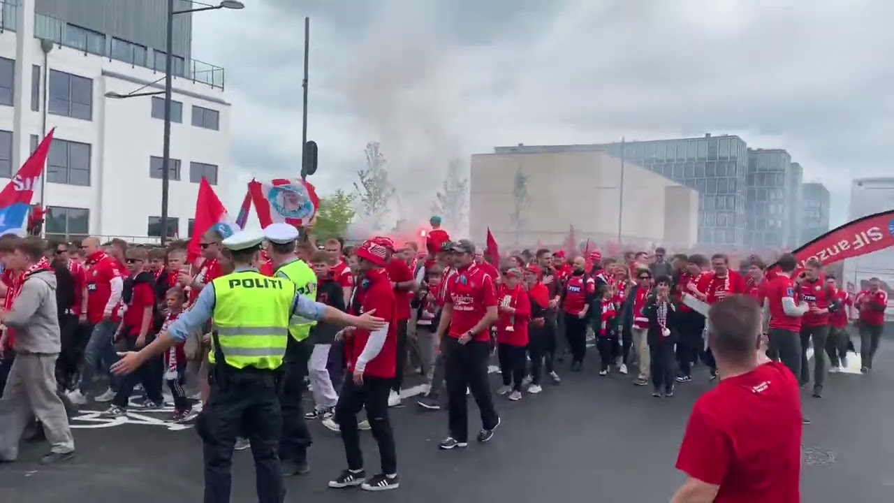 Pokal kampen AGF og Silkeborg