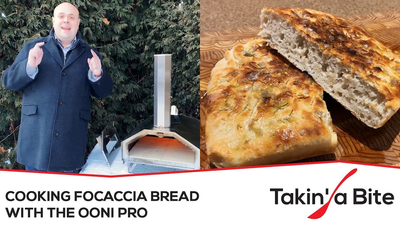 Cooking Focaccia Bread with the Ooni Pro