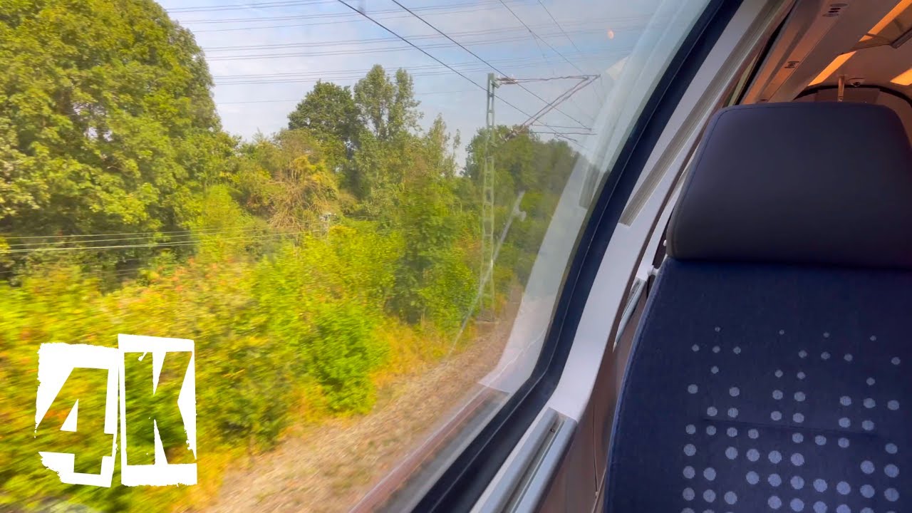 Trains in Germany | Train Ride on RRX