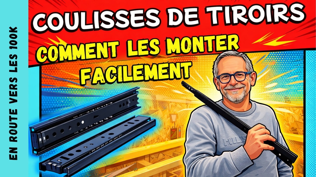 Tu montes mal tes coulisses de tiroirs ? Voici la bonne méthode