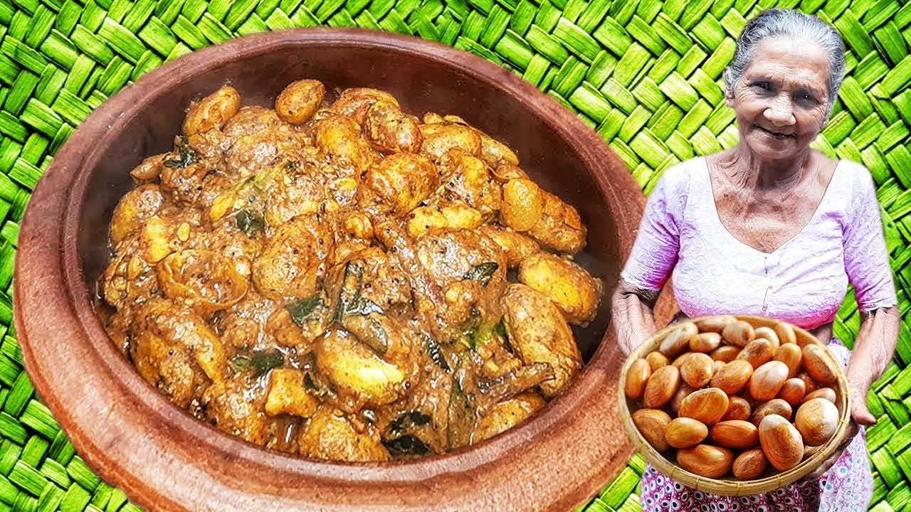 jackfruit seed curry | kos eta kalu pol maluwa | jackfruit seed recipe (jackfruit seed)