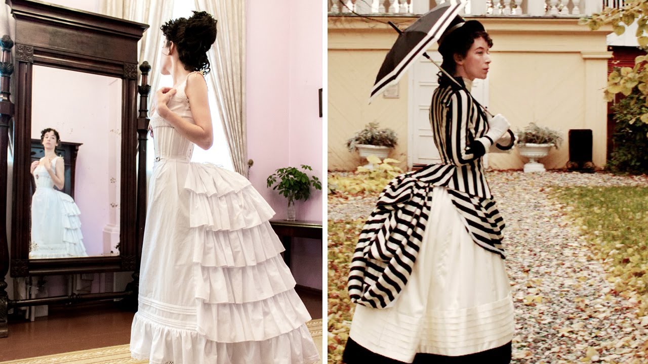 Bringing history to life: 1885 walking dress