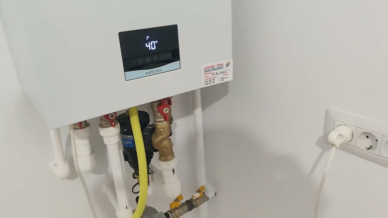 Butoane, Crestere și Scadere presiune centrală Vaillant ecotec intro