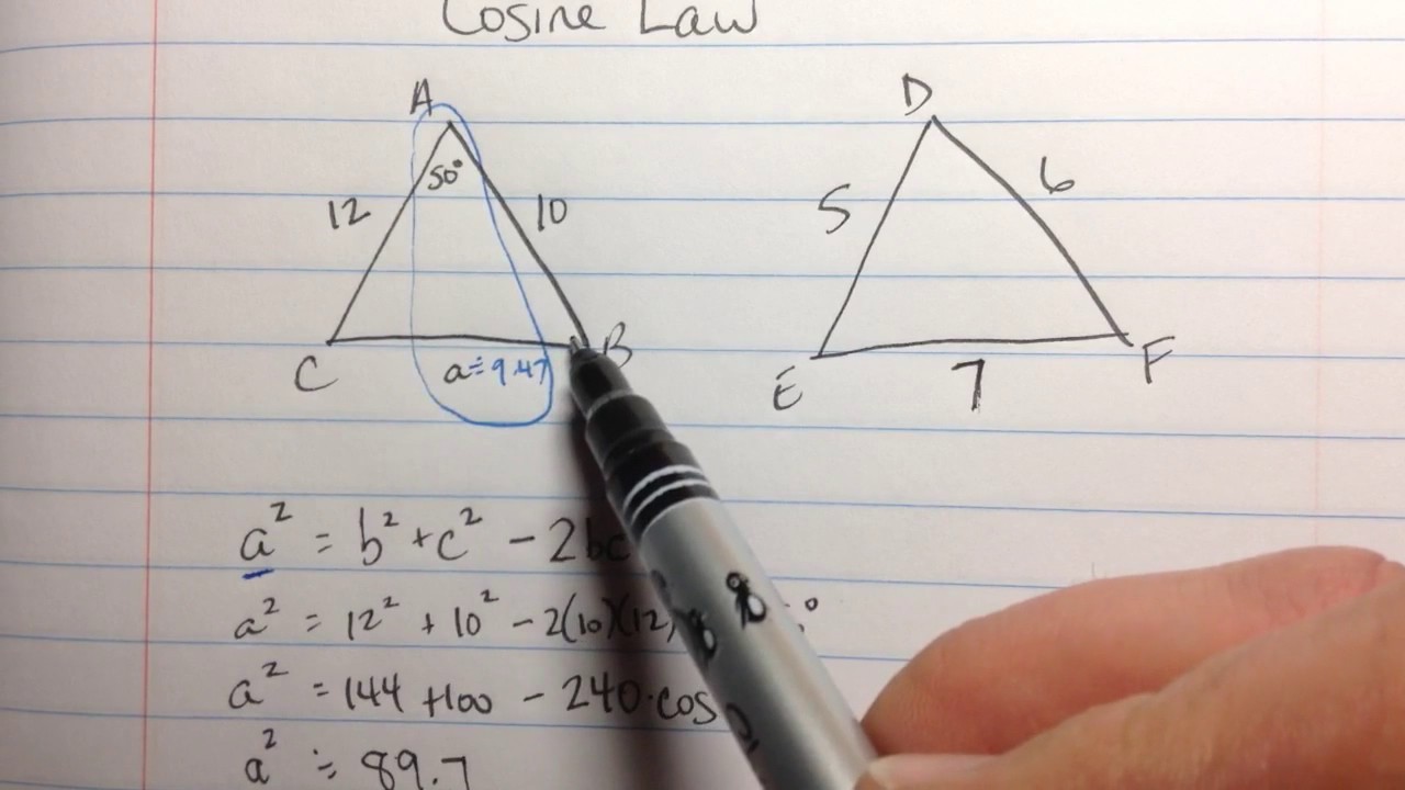 Cosine Law
