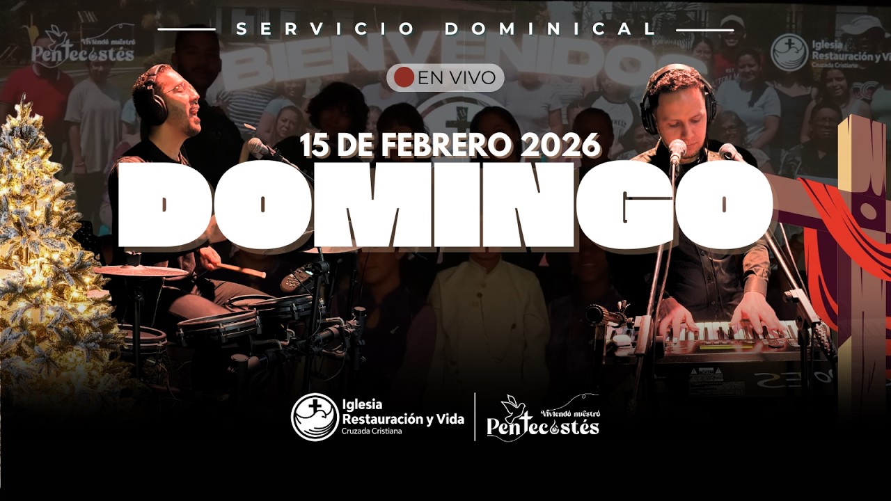 Reunión Dominical | 15 de Febrero de 2026 | Restauración y vida | Cruzada cristiana