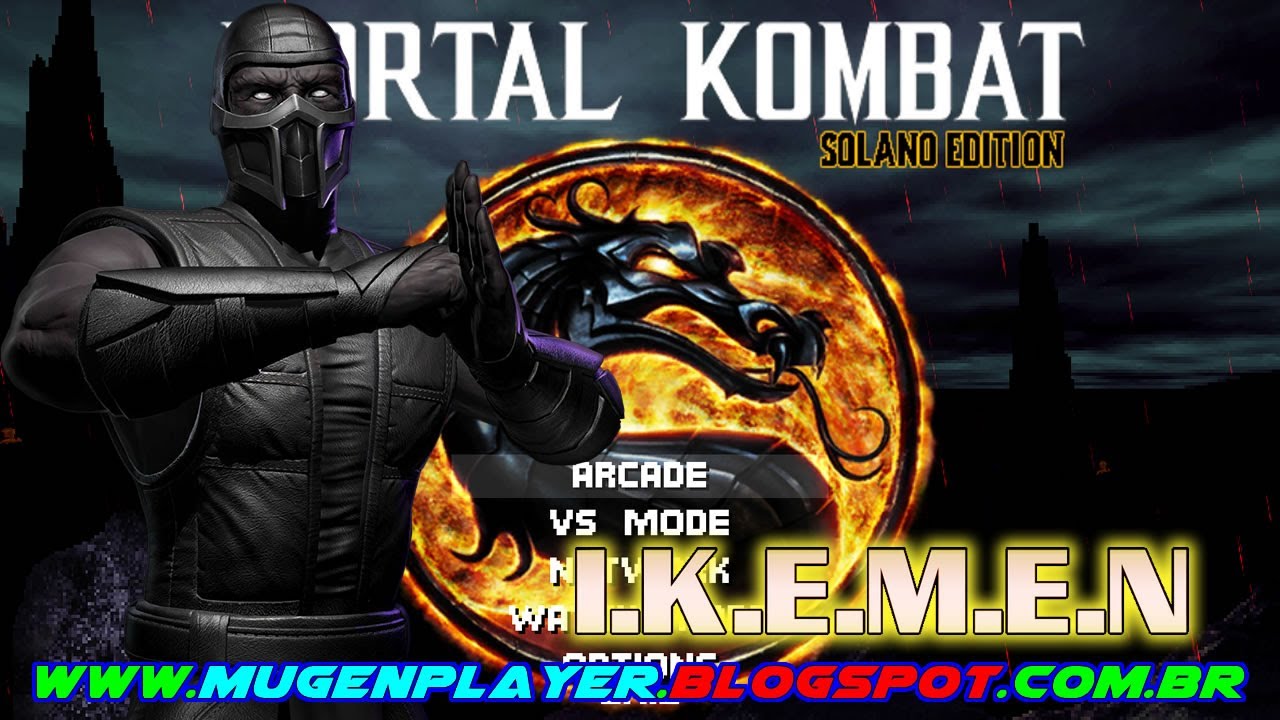 MORTAL KOMBAT PROJECT - SOLANO EDITION IKEMEN GO COM VISUAL RENOVADO, ONLINE E MUITO MAIS! 2025