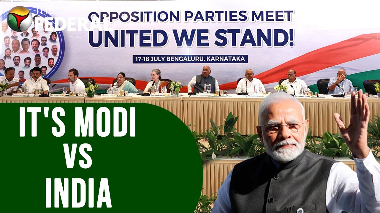 It's Modi vs INDIA. Grand Opposition meet in Bengaluru concludes, alliance named INDIA | The Federal