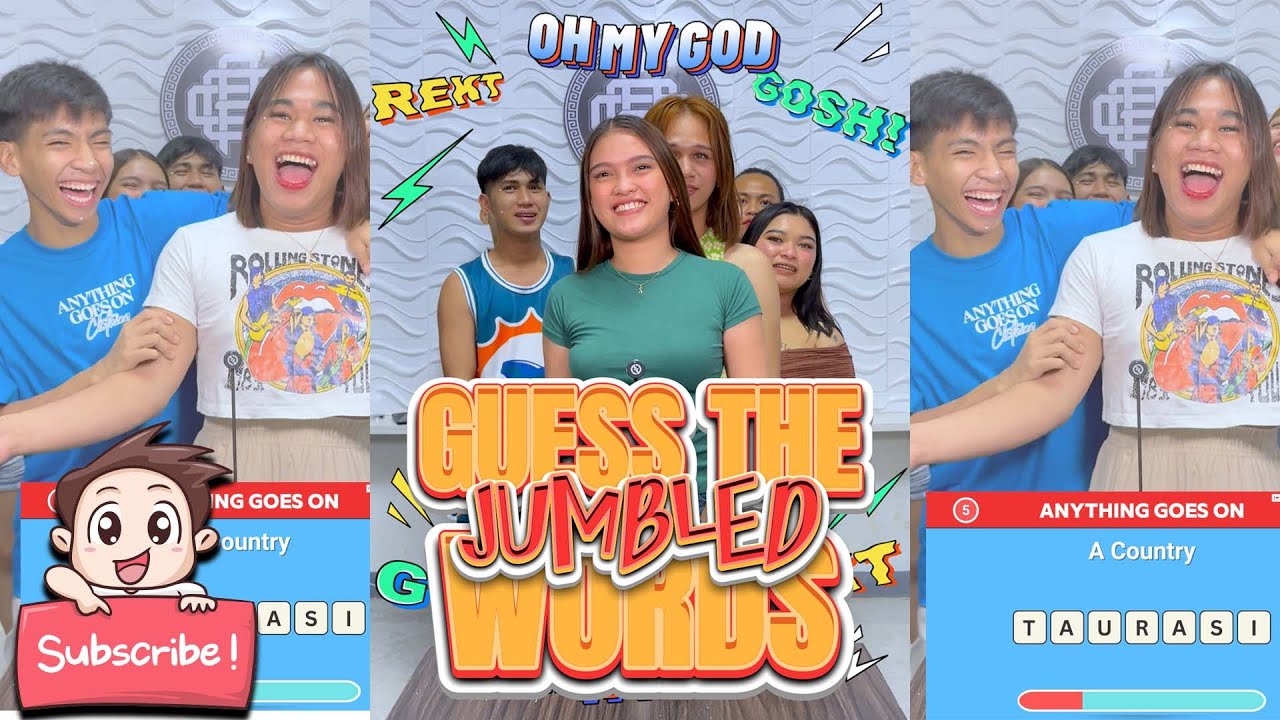 GUESS THE JUMBLED WORDS