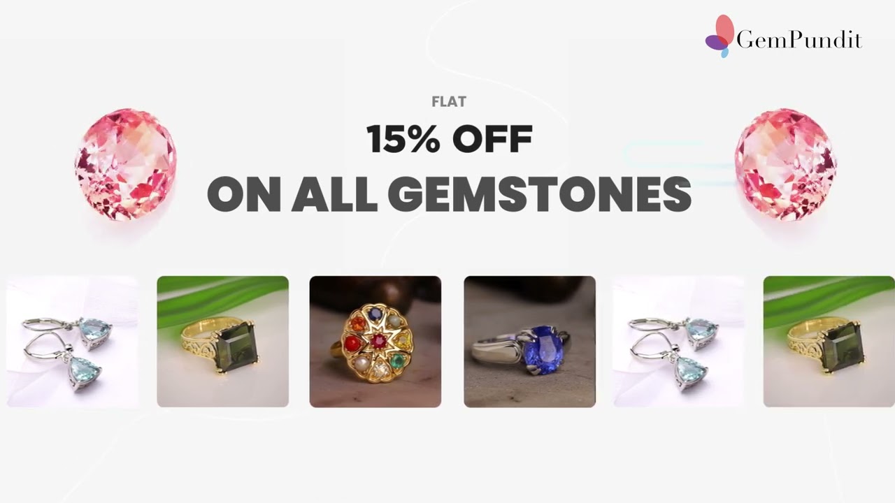 Get 15% off on All Gemstones | Mega Sale | GemPundit.com