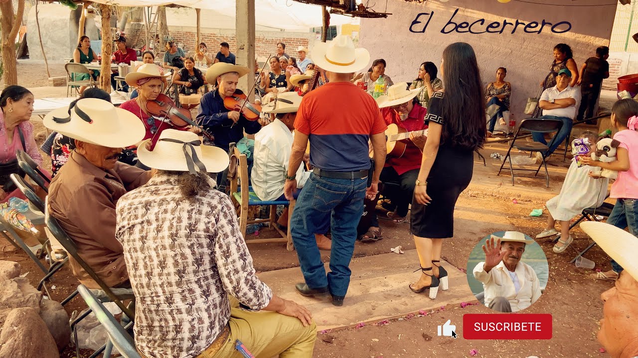 El becerrero, en El Ahuijote (Abril 2025) - Conjunto LINDERO #lindero #zapateado #michoac&aacute;n