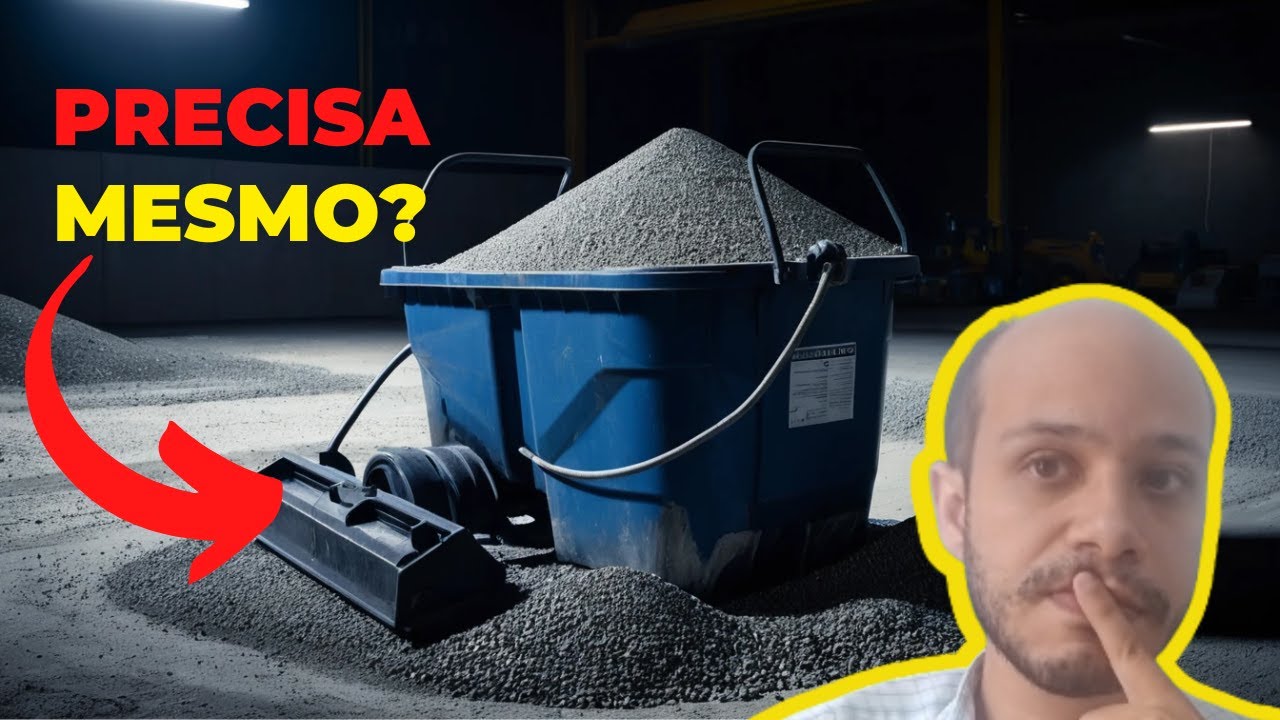 Mais brita no concreto pode substituir o vibrador no adensamento?