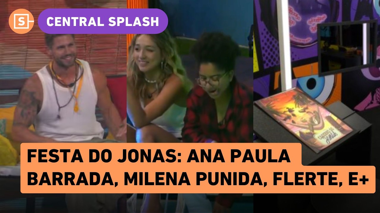Jonas barra Ana Paula de festa; Milena joga bebida fora e é punida; Marciele flerta com líder e mais