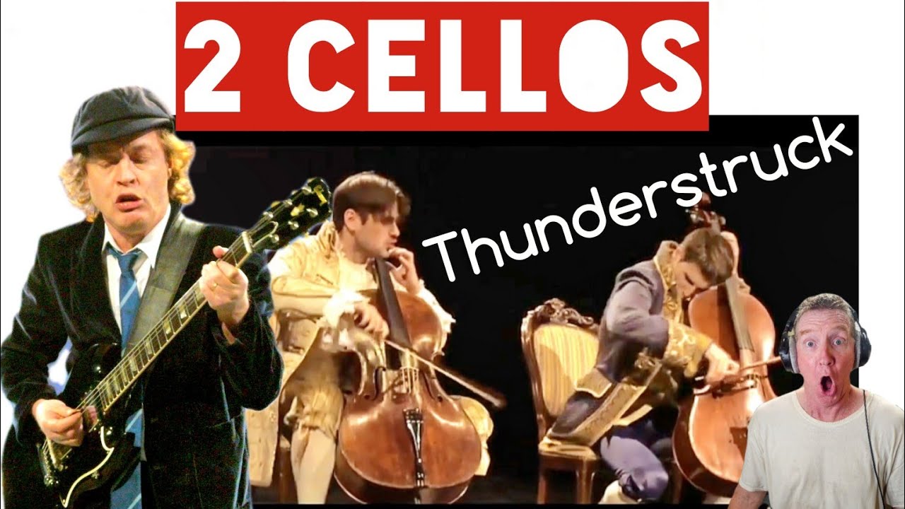 2 Cellos  -  Thunderstruck  (AC/DC)  *REACTION!* 🔥 