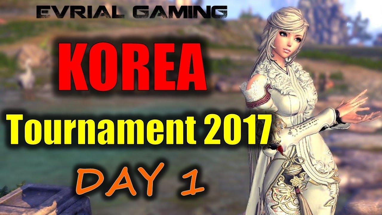 Blade and Soul Tournament KOREA 2017 Турнир Корея День 1