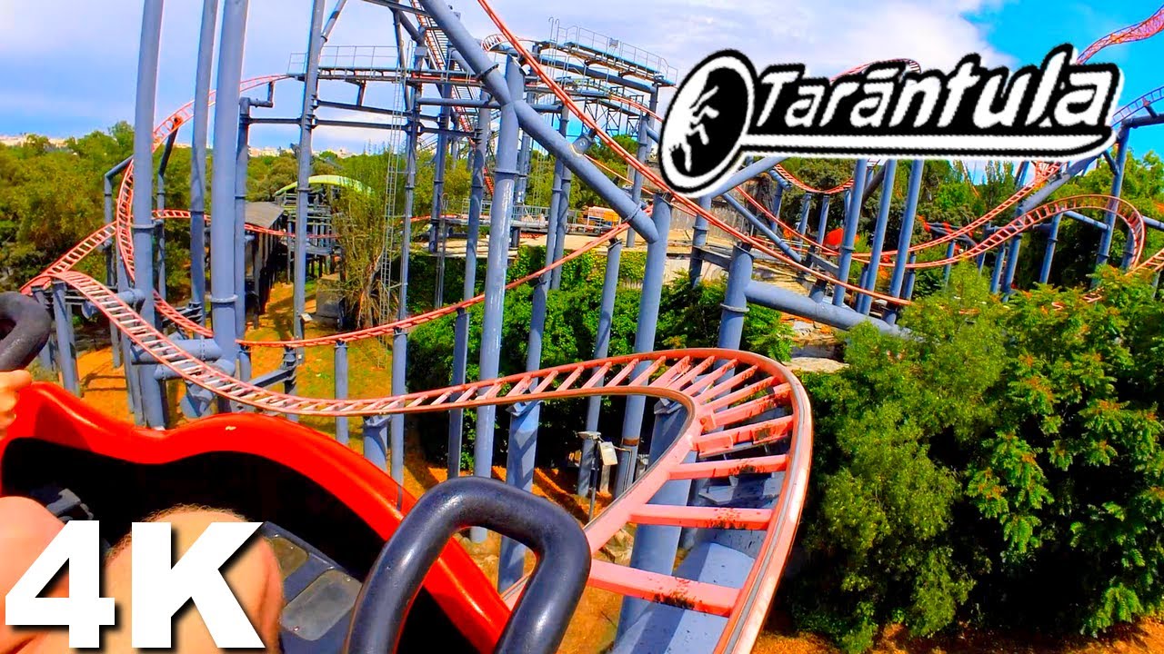 Tarántula [On-Ride 4K POV] - Parque de Atracciones de Madrid