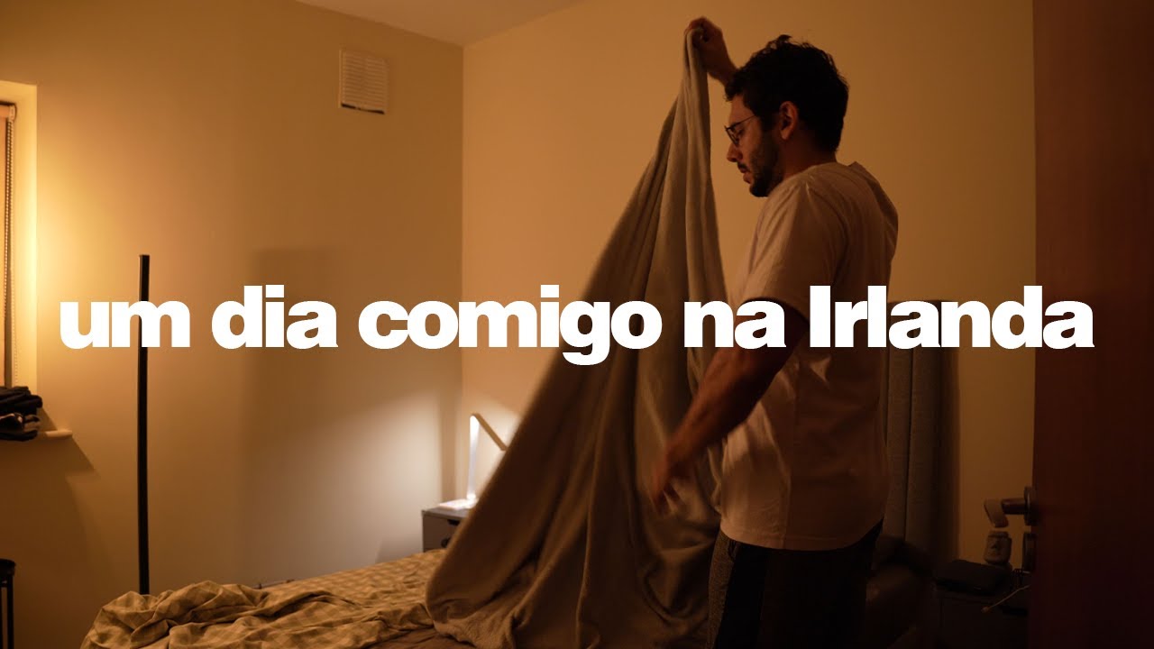 minha vida na Europa | vlog de rotina morando em Dublin #dailyvlog