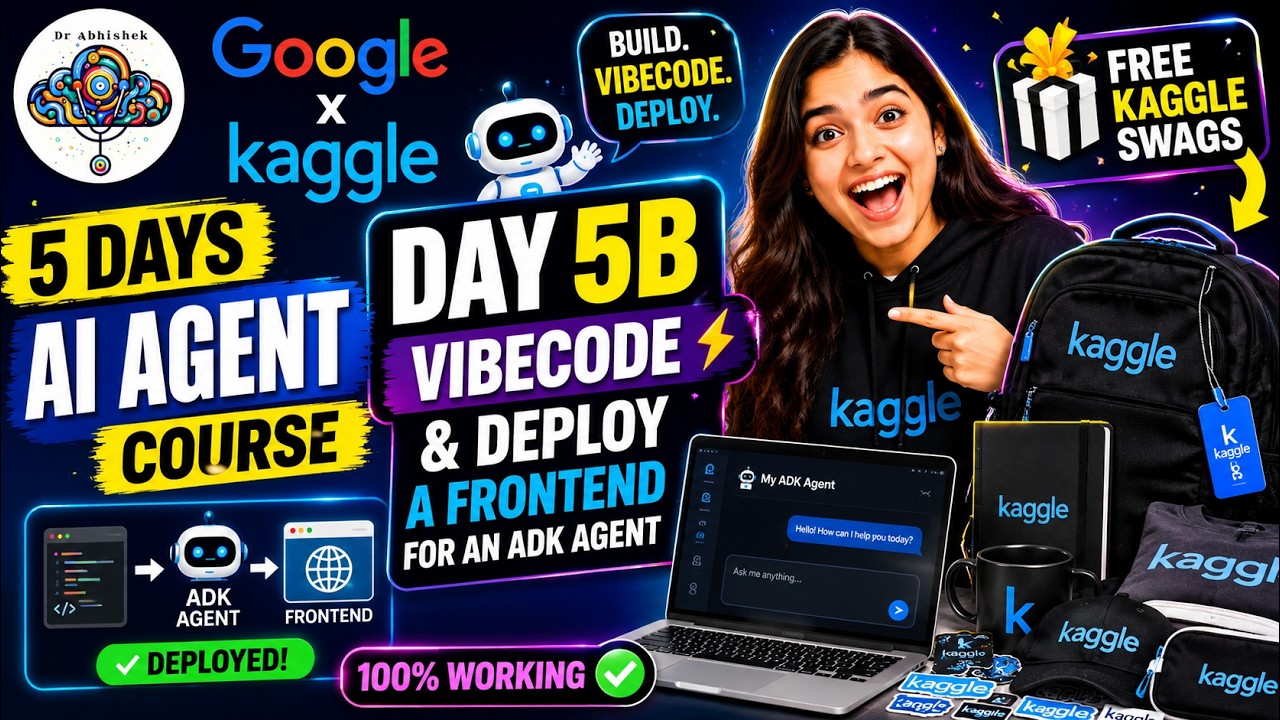 5-дневный интенсив по AI-агентам от Google и Kaggle: разработка и развертывание фронтенда для аге...