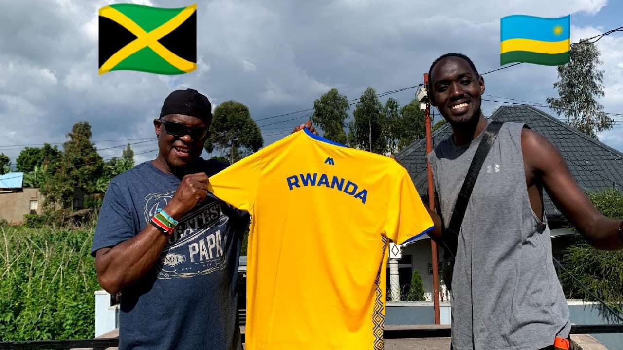 🇯🇲 🇷🇼Meeting a Jamaican for The first Time in Rwanda. Big Surpise to @Jamaicanuncle
